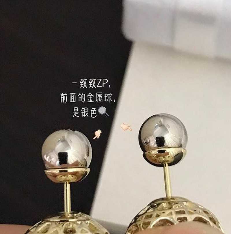 디올 귀걸이 | Size one size