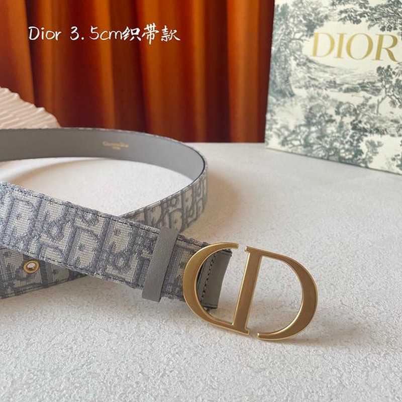 디올 몽테인 오블리크 벨트 | Size 35 - 40
