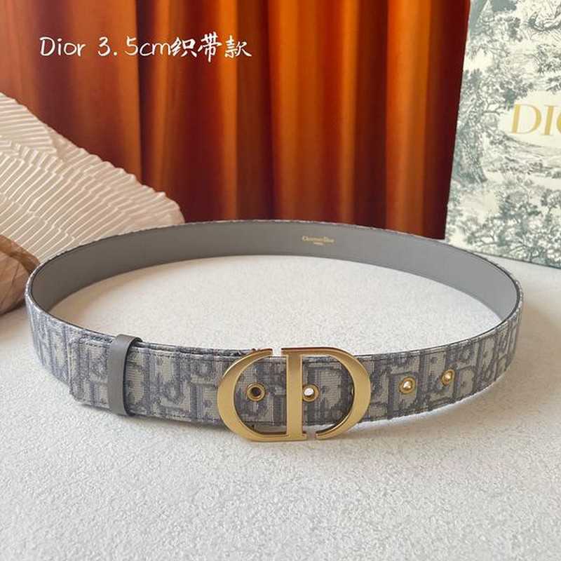 디올 몽테인 오블리크 벨트 | Size 35 - 40