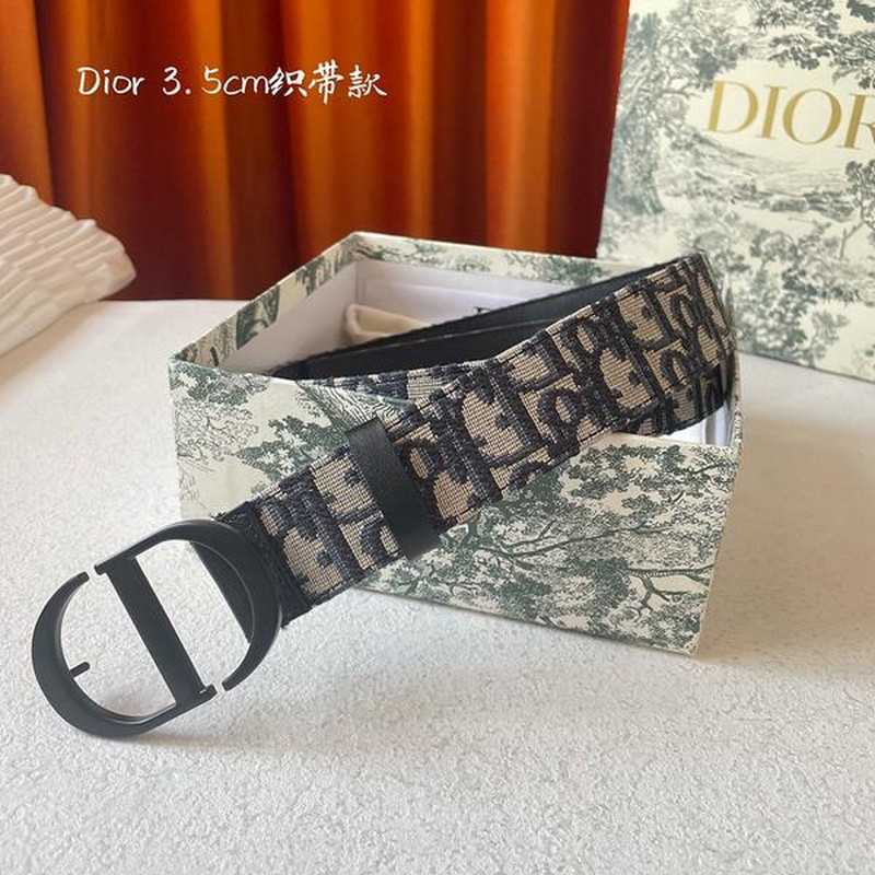 디올 몽테인 오블리크 벨트 | Size 35 - 40