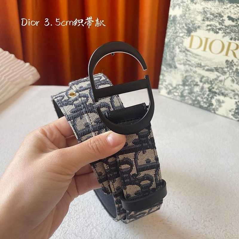 디올 몽테인 오블리크 벨트 | Size 35 - 40