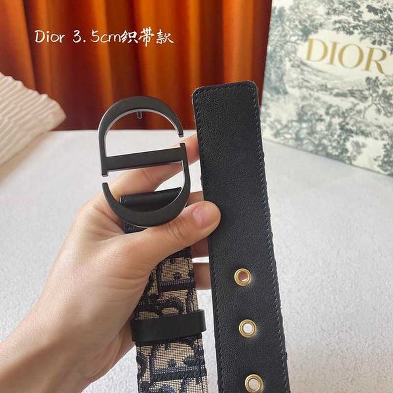 디올 몽테인 오블리크 벨트 | Size 35 - 40