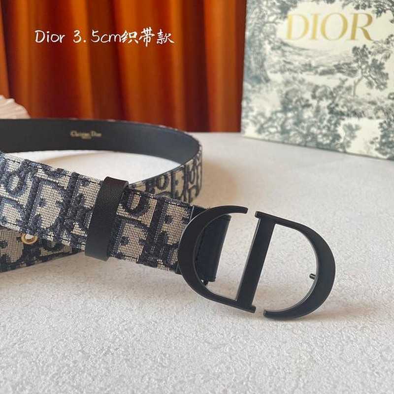디올 몽테인 오블리크 벨트 | Size 35 - 40
