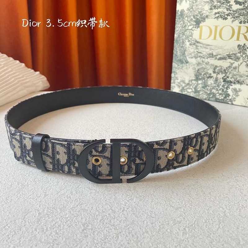 디올 몽테인 오블리크 벨트 | Size 35 - 40