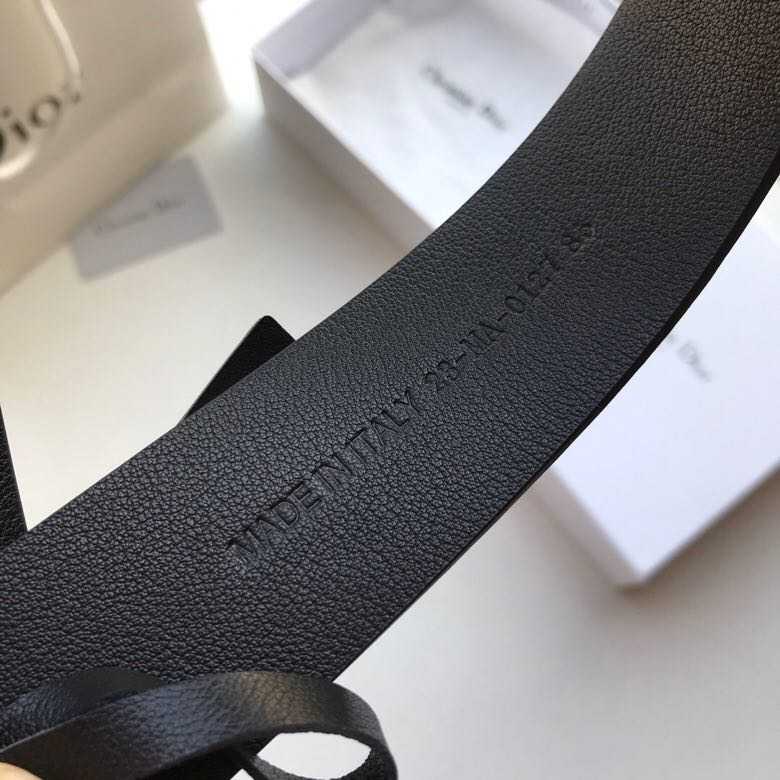 디올 몽테인 오블리크 벨트 | Size 35 - 40