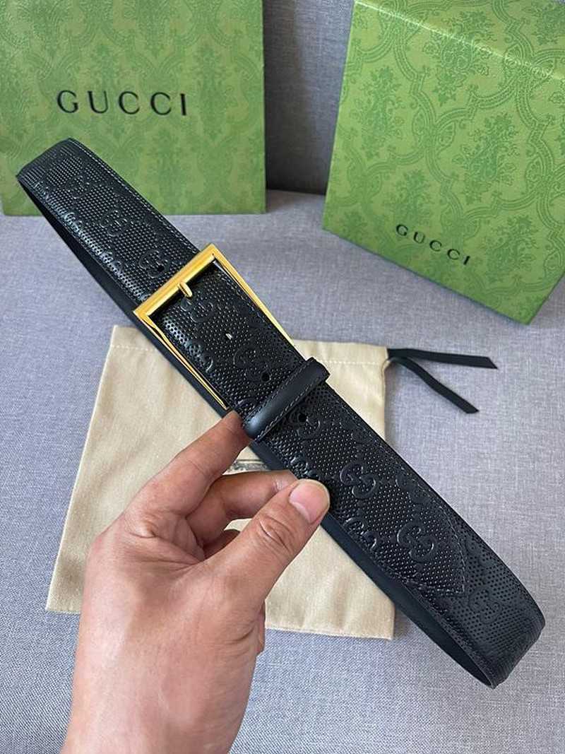 구찌 스퀘어버클 벨트 | Size 35 - 40