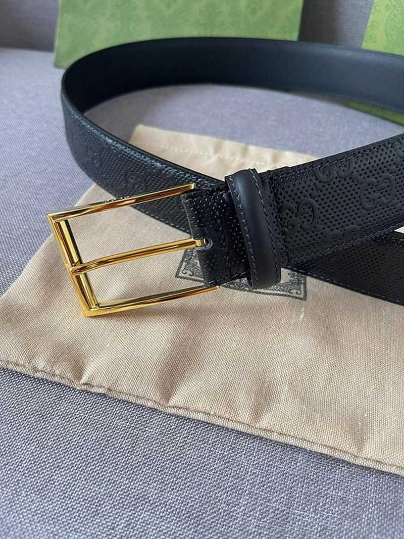구찌 스퀘어버클 벨트 | Size 35 - 40