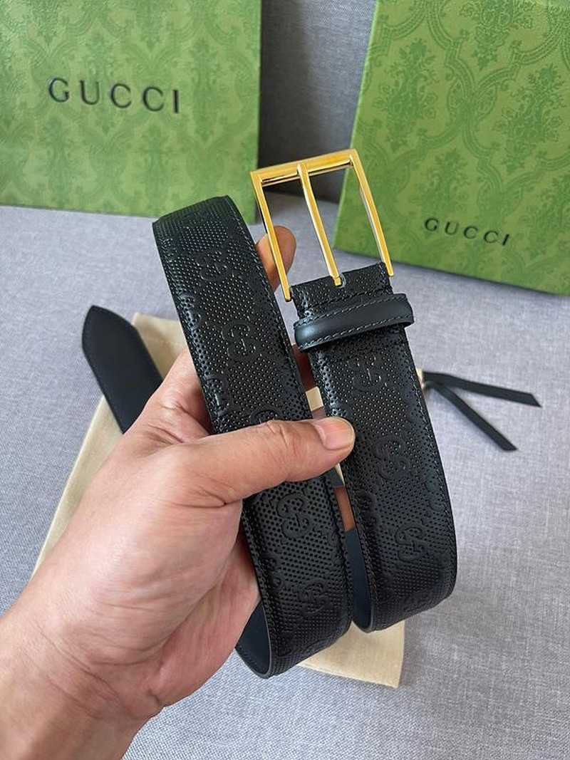구찌 스퀘어버클 벨트 | Size 35 - 40