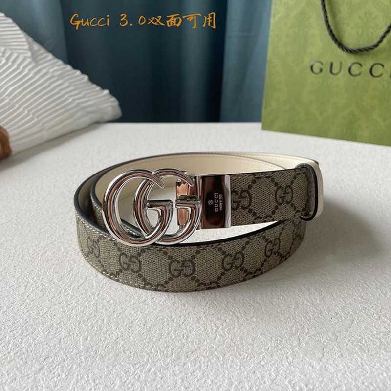 구찌 마몬트 레더 벨트 3cm | Size 35 - 40