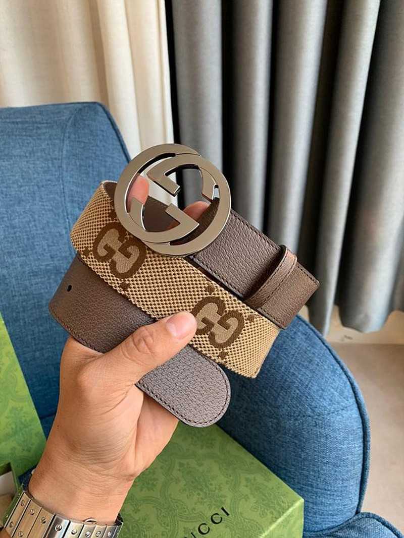 구찌 인터로킹 점보G 다이애나 벨트 4cm | Size 35 - 40