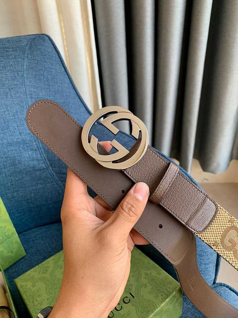 구찌 인터로킹 점보G 다이애나 벨트 4cm | Size 35 - 40
