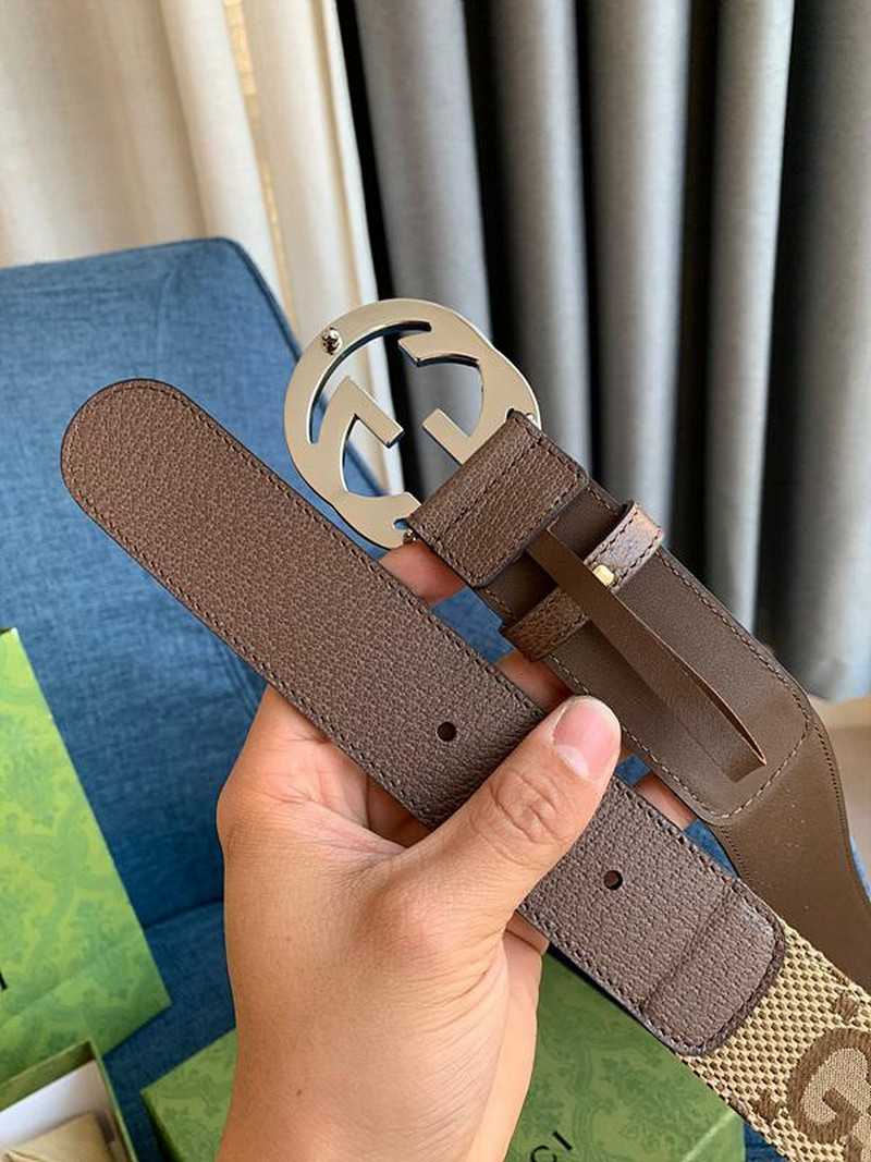 구찌 인터로킹 점보G 다이애나 벨트 4cm | Size 35 - 40