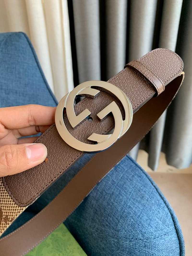 구찌 인터로킹 점보G 다이애나 벨트 4cm | Size 35 - 40