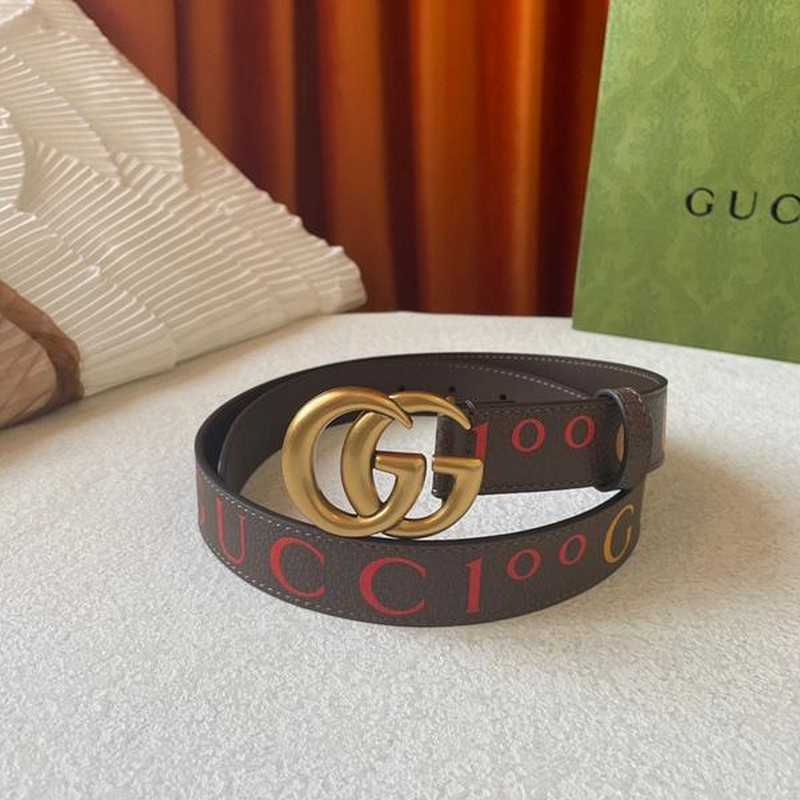 구찌 마몬트 GG 1oo 레더 벨트 3cm | Size 35 - 40