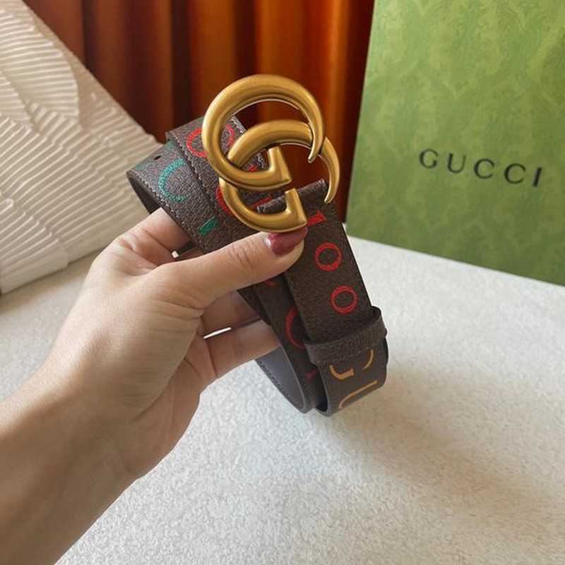 구찌 마몬트 GG 1oo 레더 벨트 3cm | Size 35 - 40