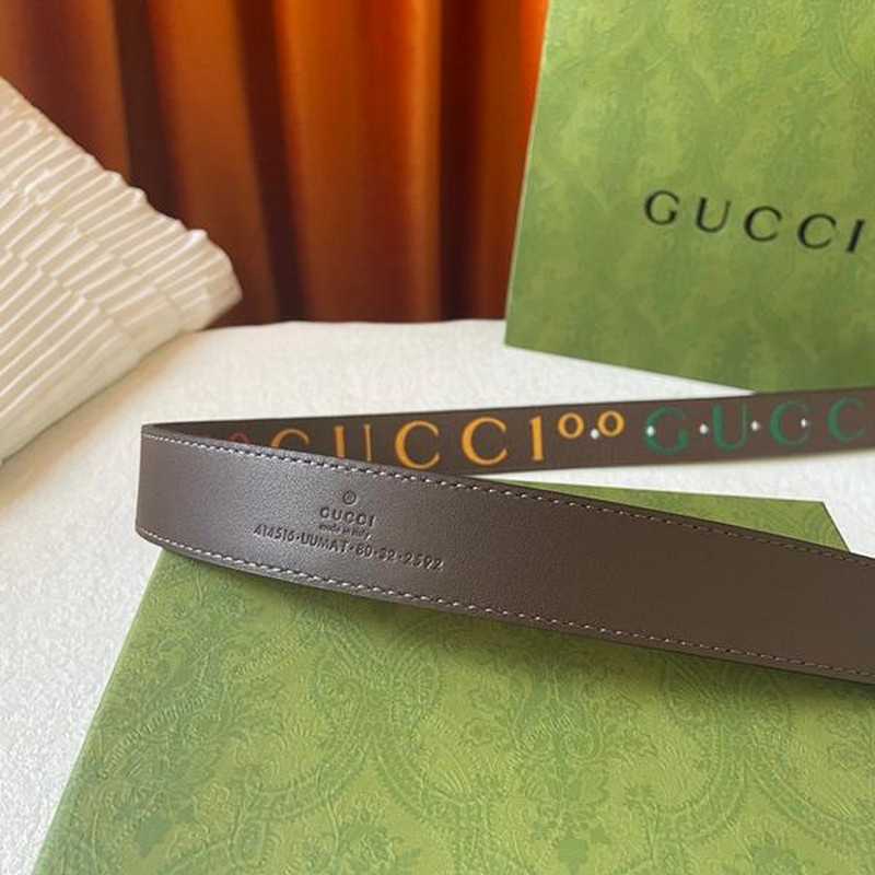 구찌 마몬트 GG 1oo 레더 벨트 3cm | Size 35 - 40