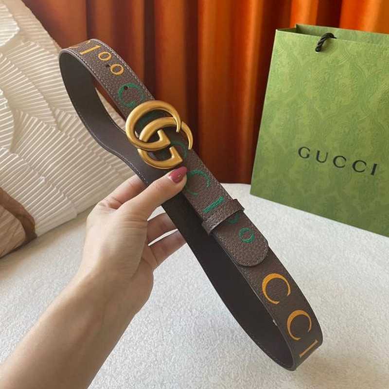 구찌 마몬트 GG 1oo 레더 벨트 3cm | Size 35 - 40