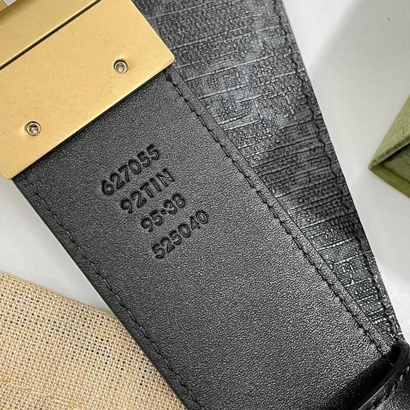 구찌 마몬트 수프림 캔버스 벨트 3.7cm | Size 35 - 40