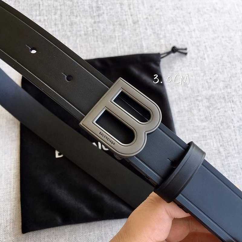 발랜시아가 B 버클 벨트 3cm | Size 35 - 40