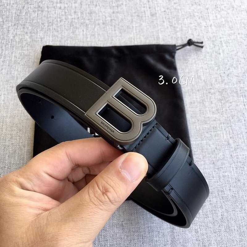 발랜시아가 B 버클 벨트 3cm | Size 35 - 40