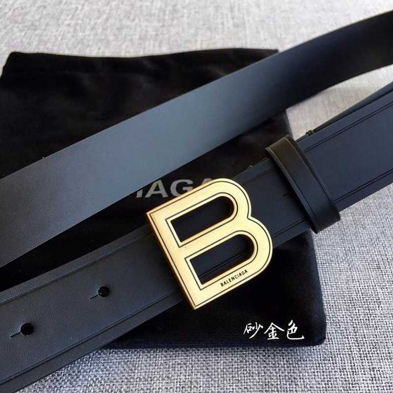 발랜시아가 B 버클 벨트 3cm | Size 35 - 40