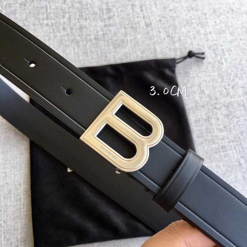 발랜시아가 B 버클 벨트 3cm | Size 35 - 40