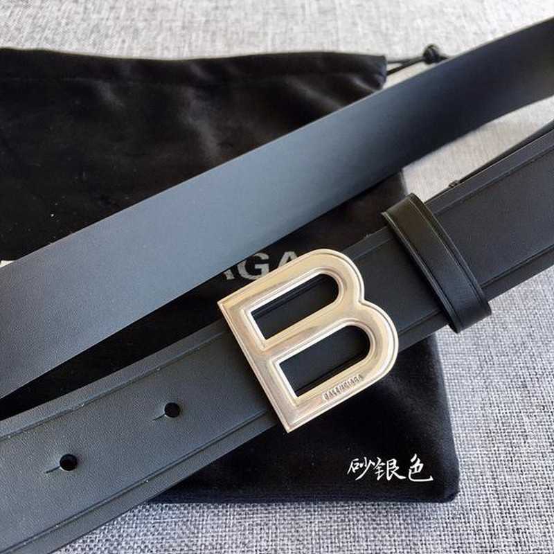 발랜시아가 B 버클 벨트 3cm | Size 35 - 40
