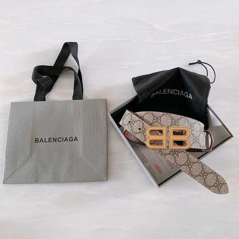 발랜시아가 BB 수프림 자카드 벨트 3cm | Size 35 - 40
