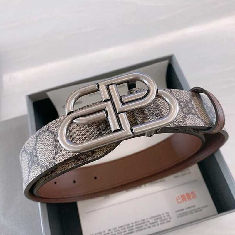 발랜시아가 BB 수프림 자카드 벨트 3cm | Size 35 - 40