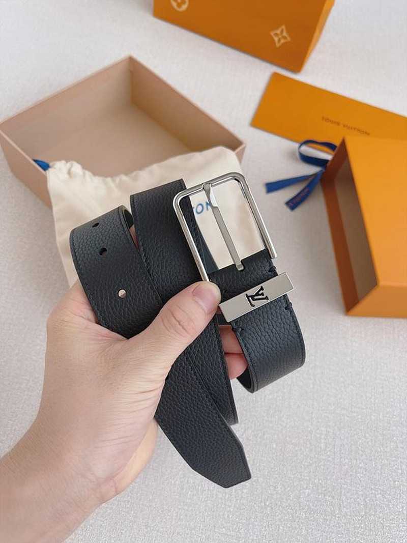 루이비통 스퀘어 핀 버클 벨트 3.5cm | Size 35 - 40