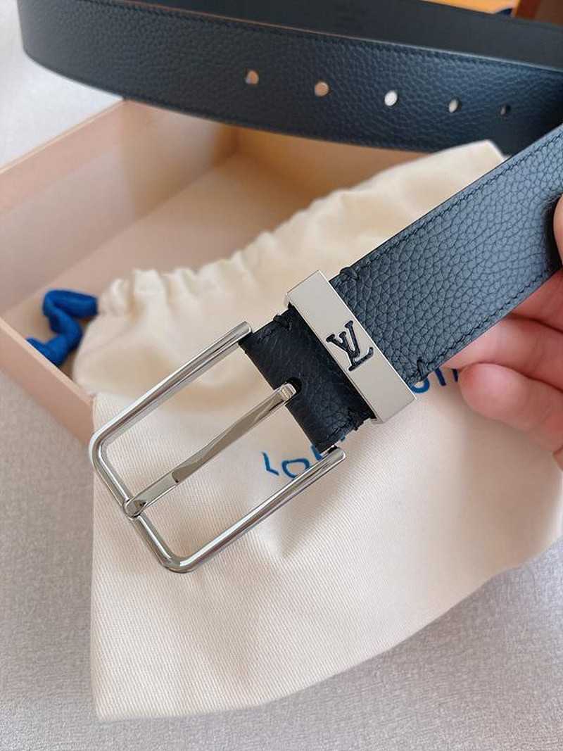 루이비통 스퀘어 핀 버클 벨트 3.5cm | Size 35 - 40
