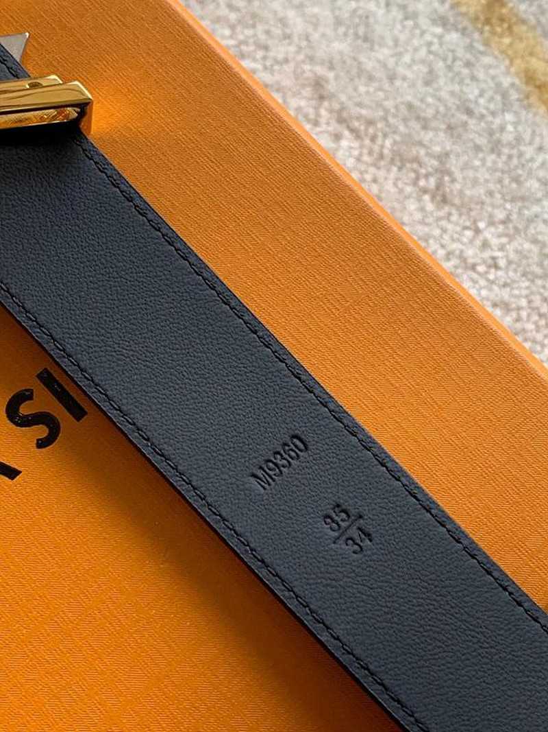 루이비통 트위스트 버클 벨트 3cm | Size 35 - 40