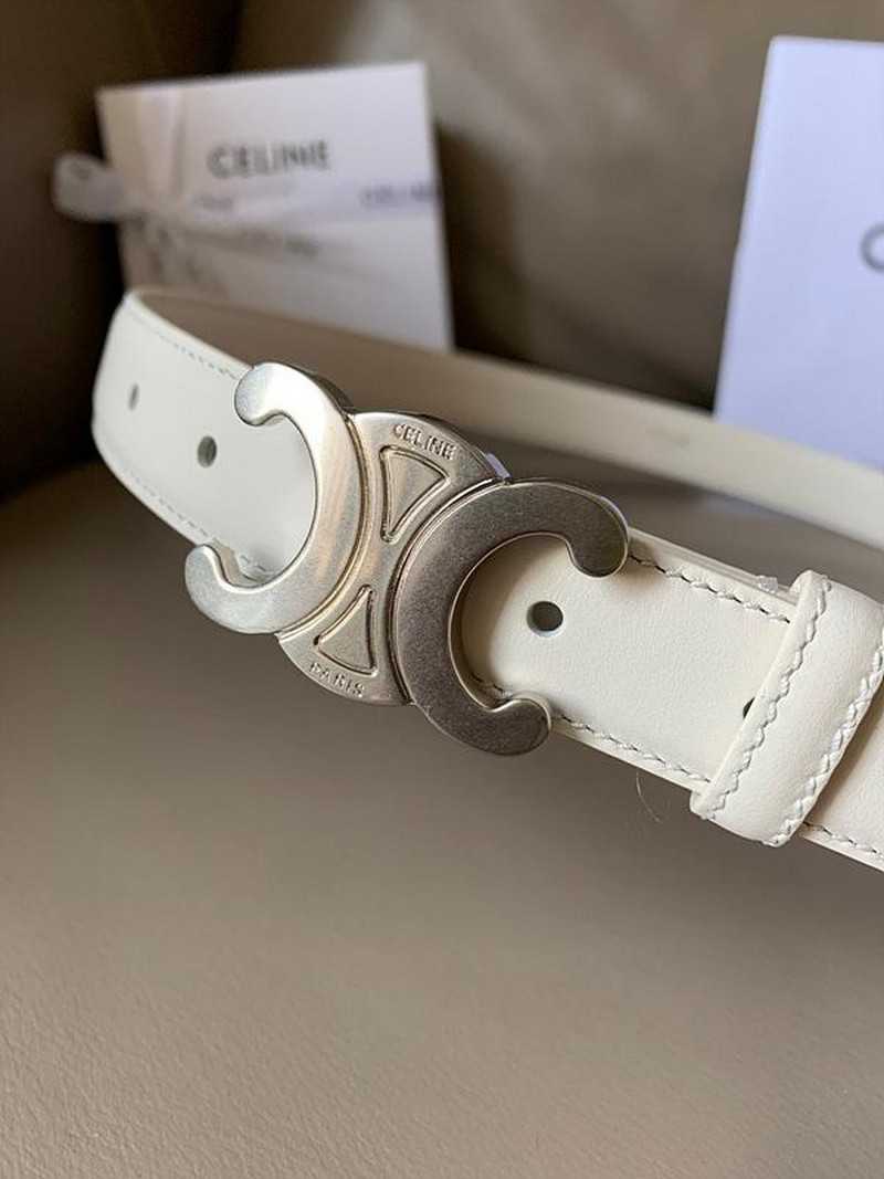 셀린느 트리오페 벨트 2.4cm | Size 35 - 40