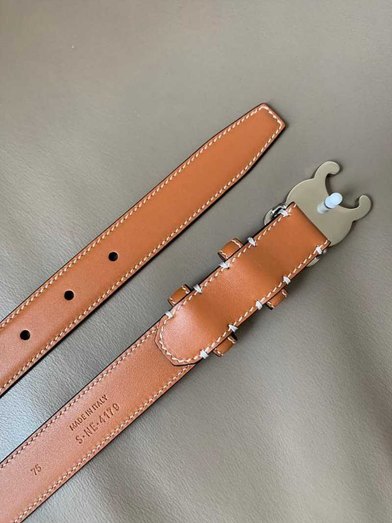 셀린느 트리오페 벨트 2.4cm | Size 35 - 40
