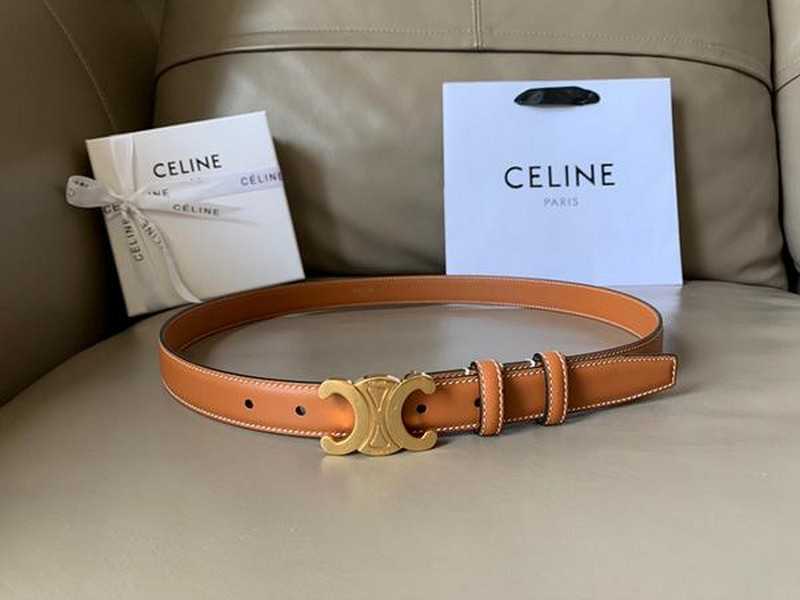 셀린느 트리오페 벨트 2.4cm | Size 35 - 40
