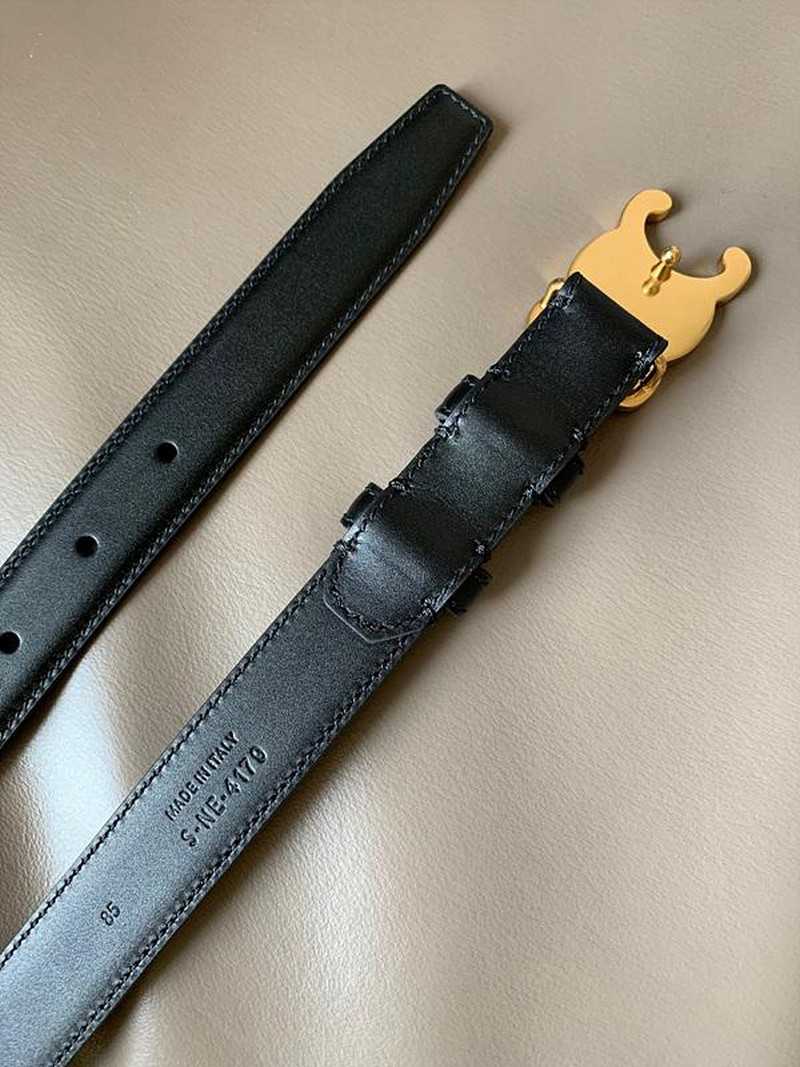 셀린느 트리오페 벨트 2.4cm | Size 35 - 40