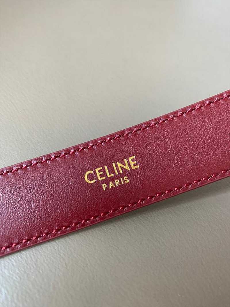 셀린느 트리오페 벨트 2.4cm | Size 35 - 40