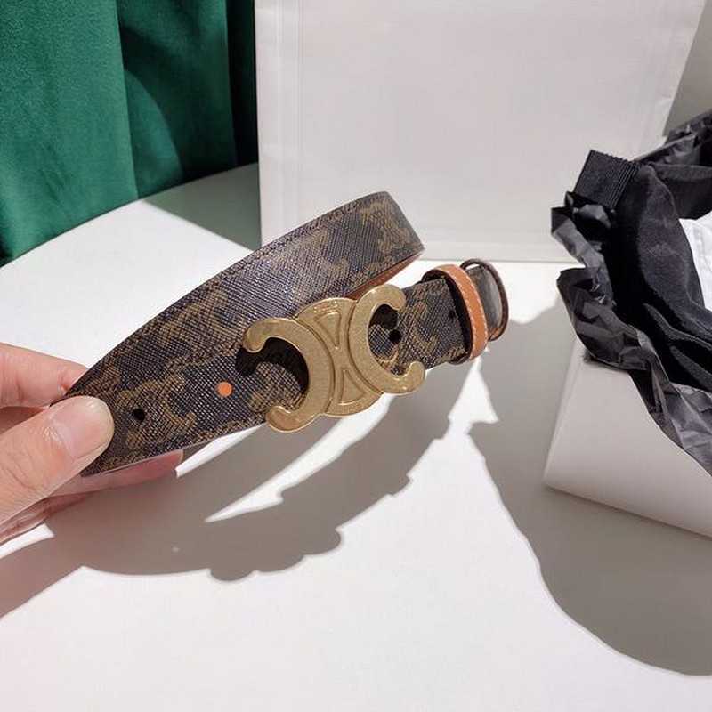 셀린느 트리오페 벨트 1.5cm | Size 35 - 40