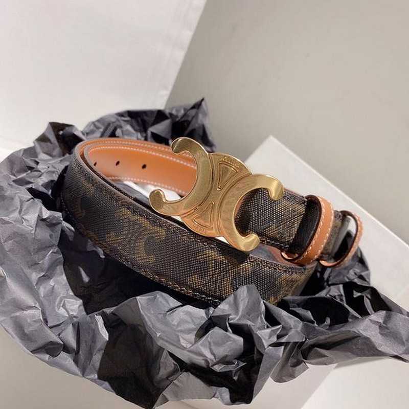 셀린느 트리오페 벨트 1.5cm | Size 35 - 40
