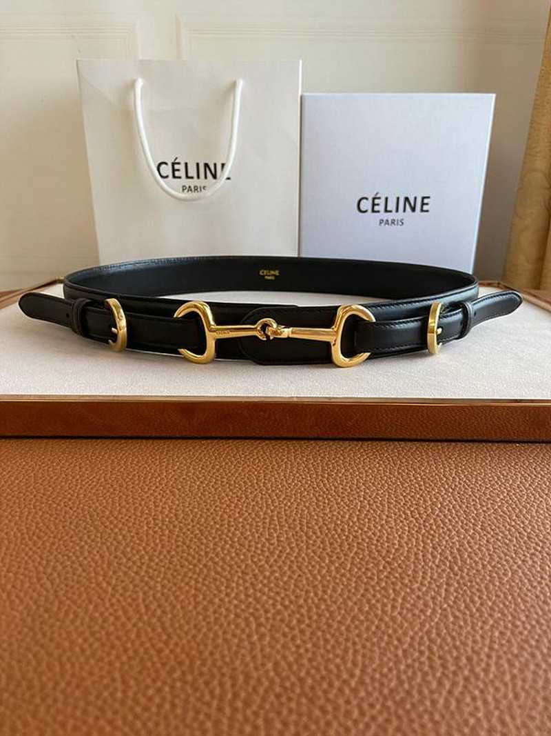 셀린느 크레시 홀스빗 벨트 3cm | Size 35 - 40