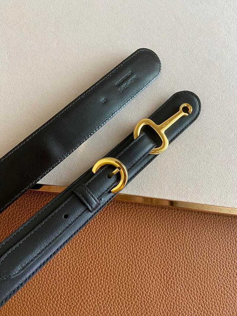 셀린느 크레시 홀스빗 벨트 3cm | Size 35 - 40