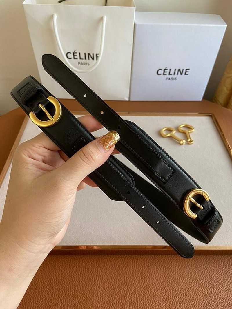셀린느 크레시 홀스빗 벨트 3cm | Size 35 - 40