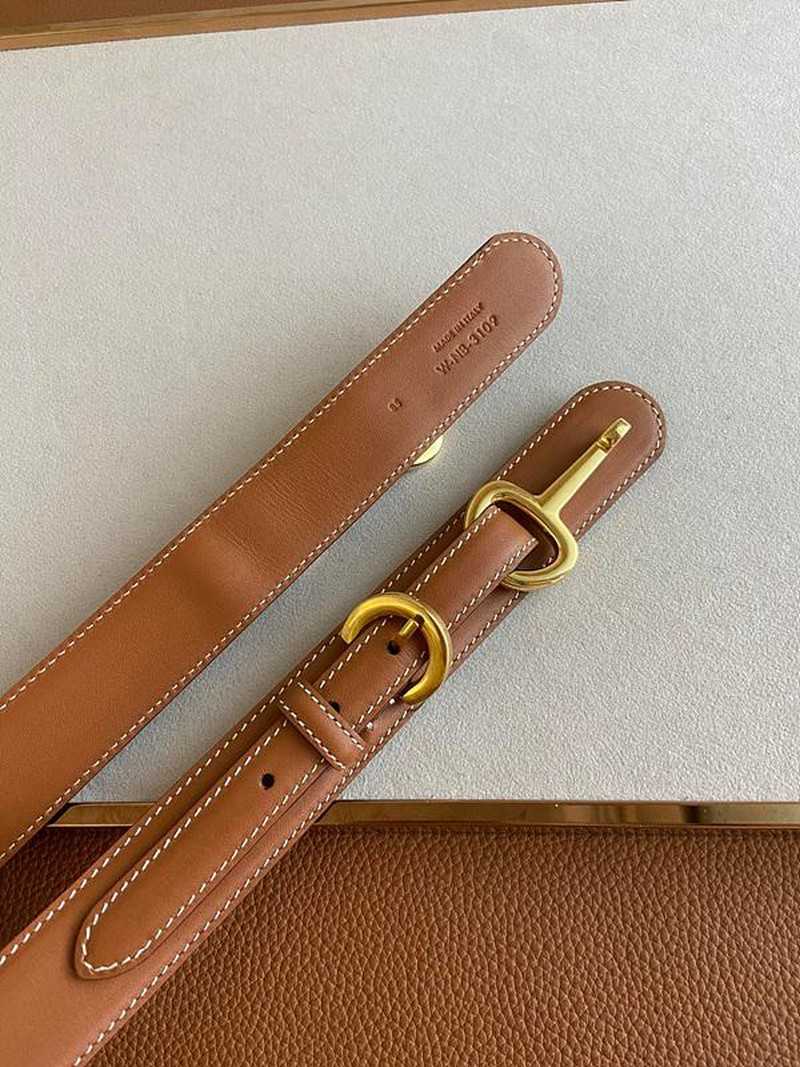 셀린느 크레시 홀스빗 벨트 3cm | Size 35 - 40