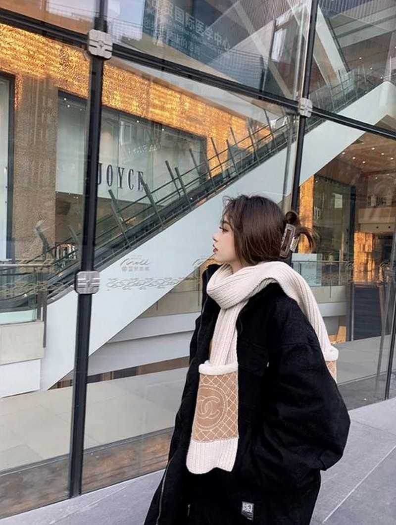 구찌 자카드 머플러