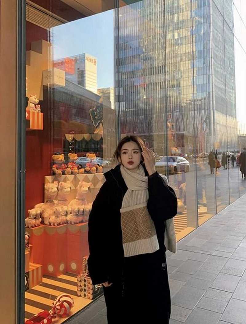 구찌 자카드 머플러
