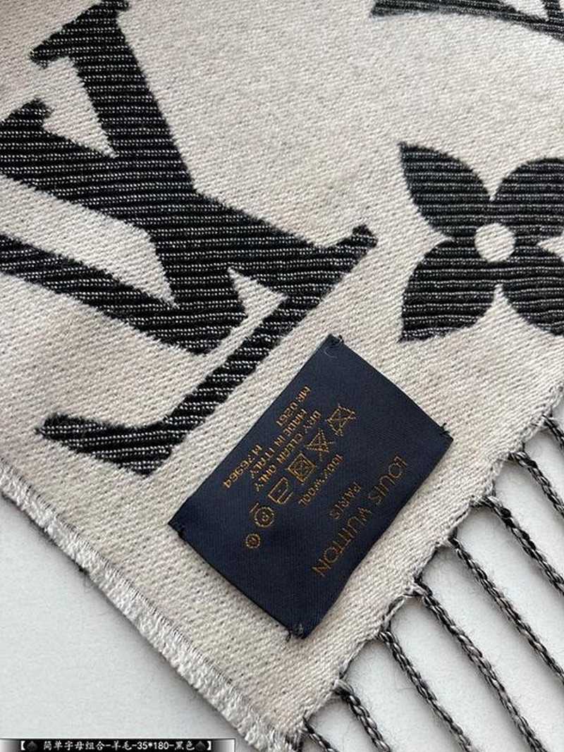 루이비통 lv 울 모노그램 머플러