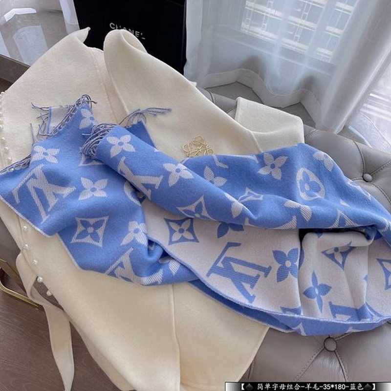 루이비통 lv 울 모노그램 머플러