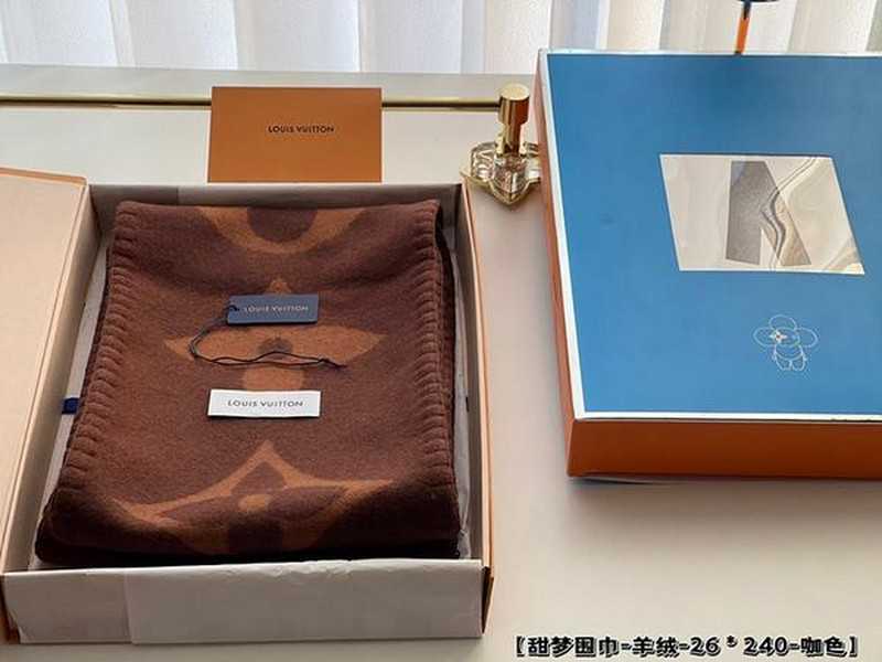 루이비통 lv 캐시미어 모노그램 머플러