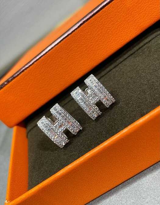 에르메스 hermes 팝아슈 이어링 귀걸이 | Size One size