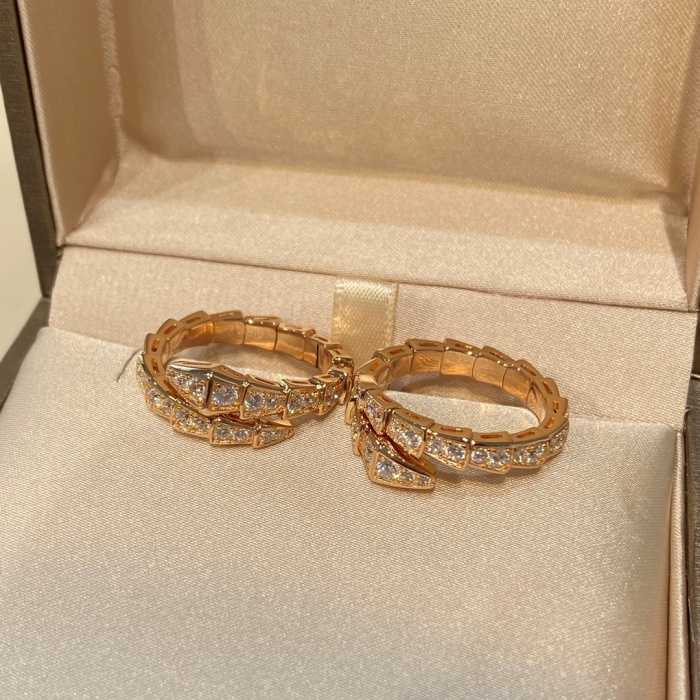 불가리 다이아 세르펜티 바이퍼 링 | Size 6호 7호 8호